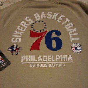 BRAND NEW!! NBA Philadelphia sixers basketball sweater